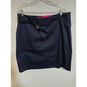 NWT 212 Collection Casual Business Career Classic Navy Skirt Womens Sz 18